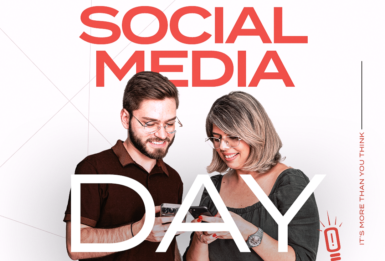 Sim! Nós temos um dia especial! Social Media Day 🥳